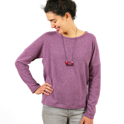 Wickelpullover FRAU VEGA | Papierschnitt