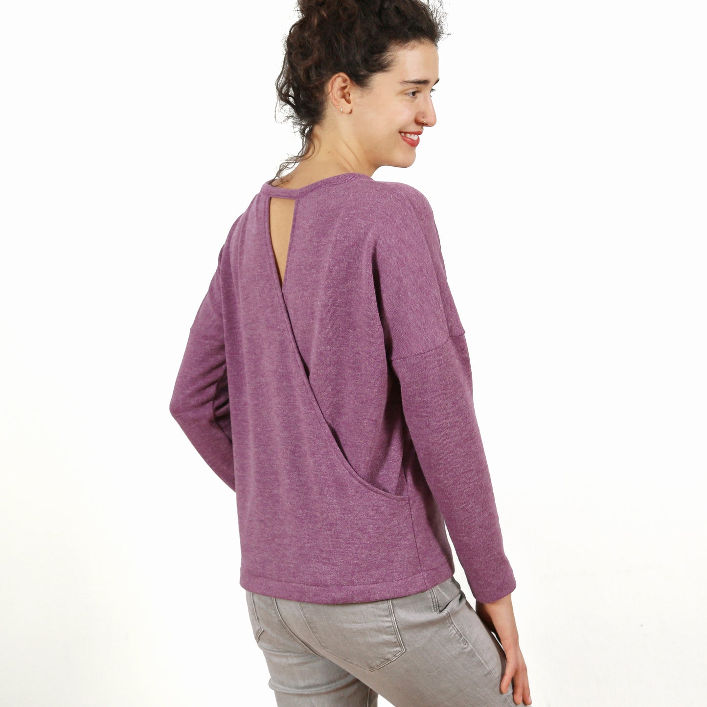 Wickelpullover FRAU VEGA | Papierschnitt