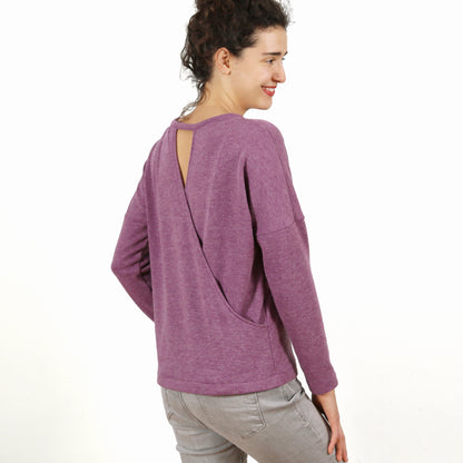 Wickelpullover FRAU VEGA | Papierschnitt