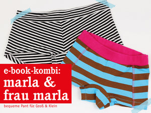 FRAU MARLA & MARLA • Pants im Partnerlook, e-book Kombi