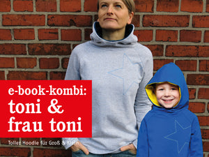 FRAU TONI & TONI • Kapuzensweater im Partnerlook, e-book Kombi