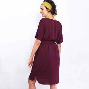 FRAU META • lässiges Kleid mit breitem Gürtel, e-book