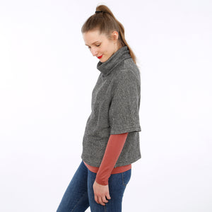 FRAU DÖRTE • Rollkragenpullover mit kurzen, weiten Ärmeln,  e-book