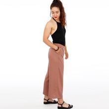 Laden Sie das Bild in den Galerie-Viewer, FRAU HEDDA • Culotte mit weitem Bein und Gummibund, e-book