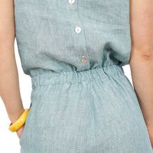 Laden Sie das Bild in den Galerie-Viewer, Jumpsuit mit Knopfleiste im Rückenteil, FRAU LEYLA, Papierschnitt