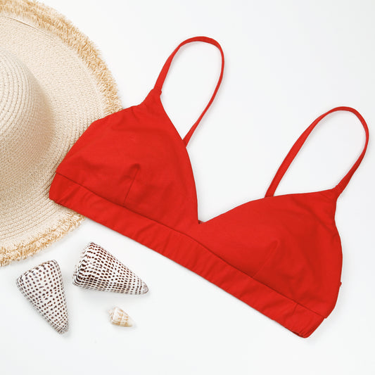 Bikinitop FRAU JUNE | Papierschnitt