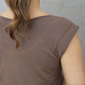 Trägershirt, FRAU JOSY, Papierschnitt