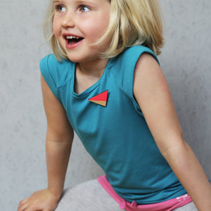 Trägershirt, JOSY, Papierschnitt
