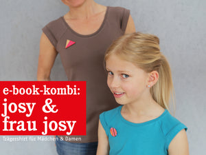 FRAU JOSY & JOSY • Trägershirts im Partnerlook, e-book Kombi