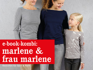 FRAU MARLENE & MARLENE • Shirts im Partnerlook, e-book Kombi