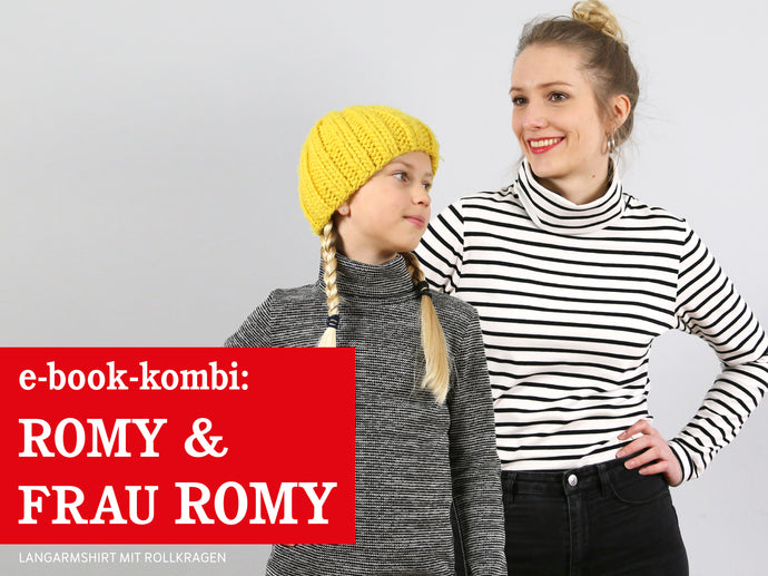 FRAU ROMY & ROMY - Rollkragenshirts im Partnerlook, e-book
