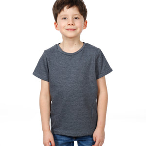Shirt mit schräger Seitennaht, BELA, Papierschnitt