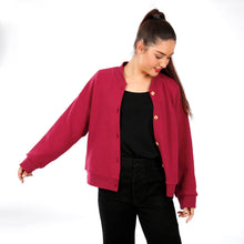 Laden Sie das Bild in den Galerie-Viewer, Cardigan im Blousonstyle, FRAU AYLA, Papierschnitt