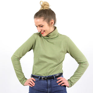 Rollkragenshirt, FRAU ROMY, Papierschnitt