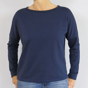 Pulli mit Wickeloptik, FRAU VEGA, Papierschnitt