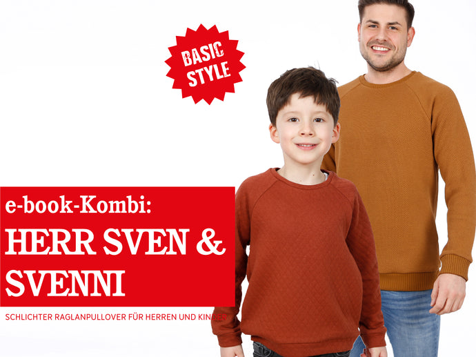 HERR SVEN und SVENNI • Pullover mit Raglanärmeln, Kombi e-book