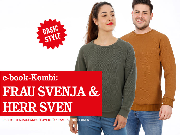 Frau SVENJA und Herr SVEN • Pullover mit Raglanärmeln, Kombi e-book